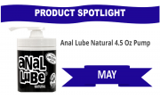 Anal Lube Natural 4.5 Oz Pump