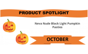 Neva Nude Black Light Pumpkin Pasties