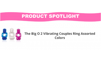 The Big O 2 Vibrating Couples Ring Assorted Colors